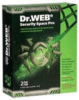 Dr Web Security Space PRO Лицензия на 2 года (для 2 ПК) артикул 3637a.